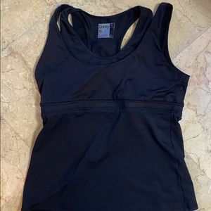 Black tank top